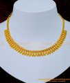 NLC1174 - Bridal Wear One Gram Gold Necklace Designs for Women 