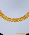 NLC1174 - Bridal Wear One Gram Gold Necklace Designs for Women 