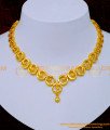 NLC1196 - Latest Gold Plated Casting Necklace Design for Women 