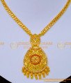 NLC1201 - Modern Simple Gold Plated Stone Necklace Designs 