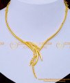 NLC1206 - Elegant Simple White Stone Necklace Set for Women 