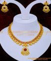 NLC1211 - Original Kemp Stone Necklace Set 1 Gram Gold Plated Jewellery