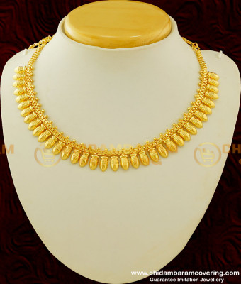 NLC263 - Simple Light Weight Necklace Design Guarantee Necklace Online