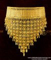 NLC287 - Kerala Gold Inspired Kaliyoonjal Elakka Thali Necklace Choker Necklace Bridal Jewelry Online