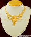 NLC312 - One Gram Gold Plated Calcutta Model Double Layer Necklace Buy Online