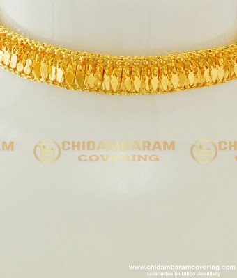 NLC315 - Kerala Gold Inspired Single Line Elakkathali Choker Necklace Bridal Jewelry Online