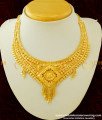NLC317 - New Kolkata Gold Necklace Design Gold Covering Guaranteed Necklace Buy Online 