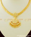 NLC324 - Buy New Design Five Metal Attigai Necklace Indian Traditional Jewellery Online 