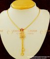 NLC340 - Unique Party Wear Multi Stone Western Short Necklace Designs for Girls 