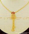 NLC340 - Unique Party Wear Multi Stone Western Short Necklace Designs for Girls 