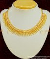 NLC363 - Kerala Jewellery First Quality American Diamond Jasmine Buds Stone Necklace 