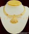 NLC375 - Bridal Wear Impon Full Stone Attigai Gold Model Design for Wedding 
