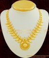 NLC421 - Kerala Gold Inspired Light Weight Necklace Bridal Jewelry for wedding