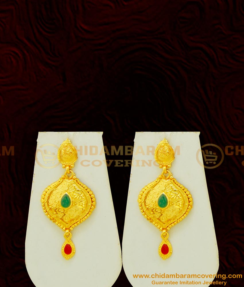 NLC433 - Modern Indian Fashion Gold Plated Forming Necklace With Earring Imitation Jewellery 