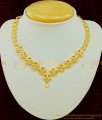 NLC516 - Modern Simple Gold Casting Necklace Design Imitation Jewellery Online