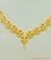 NLC516 - Modern Simple Gold Casting Necklace Design Imitation Jewellery Online