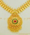 NLC529 - Attractive Mango Necklace Gold Plated Bridal Stone Necklace Designs for Wedding