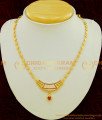 NLC533 - Elegant First Quality American Diamond Party Were Simple Necklace Design Buy Online