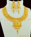 NLC560 - Grand Look Marriage Bridal Real Gold Necklace Kerala Mullapoo Design Gold Forming New Designer Necklace Set