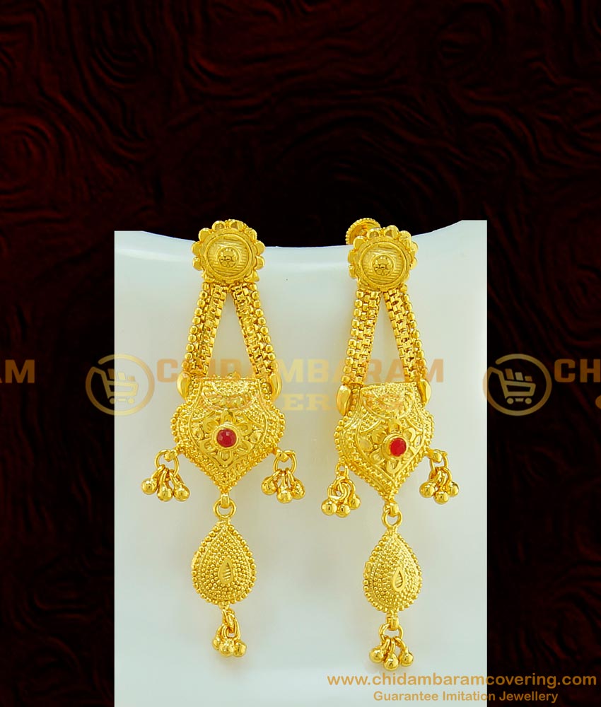 NLC560 - Grand Look Marriage Bridal Real Gold Necklace Kerala Mullapoo Design Gold Forming New Designer Necklace Set