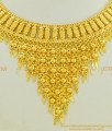 NLC561 - Gold Inspired Elakkathali Gold Choker Necklace Buy Kerala Jewellery Online