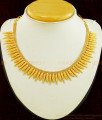 NLC593 - Buy New Model Kerala Mullamottu Style Necklace 1 Gram Jewellery for Women