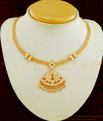 NLC601 - South Indian Traditional Gold Design Impon Attigai Buy Guaranteed Jewellery