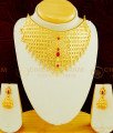 NLC610 - First Quality Real Gold Choker Necklace Design Gold Forming Choker Necklace for Marriage