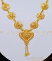 NLC725 - Latest Party Wear One Gram Gold Light Weight Necklace for Girls 
