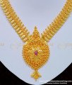 NLC756 - Unique Leaf Work Ad Stone Artificial Party Wear Necklace for Ladies 