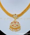 NLC783 - South Indian Impon Attigai Necklace Panchaloha Jewellery Online Shopping