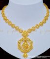 NLC819 - Latest Dubai Gold Necklace Design Light Weight Flexible Necklace with Earring Imitation Jewellery