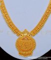 NLC849 - 1 Gram Gold Mullaipoo Design Necklace with Dollar Plain Necklace Online  
