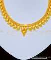NLC859 - 1 Gram Gold Light Weight Daily Wear Mango Necklace Kerala Jewellery Buy Online