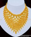 NLC860 - Grand Look Heavy Work Net Necklace Choker Necklace Indian Bridal Jewelry Online