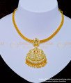 NLC882 - Traditional Five Metal Swan Dollar Impon Necklace South Indian Imitation Jewellery  