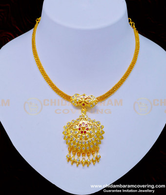 NLC885 - New Model Impon Attigai One Gram Gold Five Metal Jewellery Online