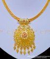 NLC887 - New Arrival Impon Attigai Bridal Wear Panchaloha Necklace for Wedding 