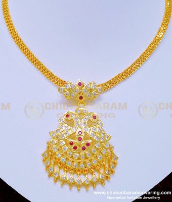 NLC888 - Beautiful Peacock Design Impon Attigai Online Shopping 