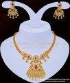 NLC920 - New Arrival First Quality Gold Plated Grand Uncut Diamond Stone Necklace Set Indian Wedding Jewellery 