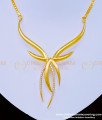 NLC941 - Unique Diamond Stone Sri Lankan Gold Wedding Necklace Design Online