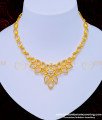 NLC942 - Semi Precious Diamond Stone Sri Lankan Wedding Necklace Design for Women 