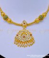 NLC961 - New Arrival Impon Emerald Stone Balls with Impon Dollar Attigai Buy Online