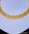 NLC962 - Latest Collection Impon Multi Stone Wedding Jewellery Choker Necklace Online