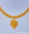 NLC972 - Real Gold Design Heart Shape Dollar Necklace Gold Covering Necklace Online