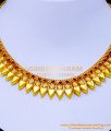 NLC1231 - Latest Ruby Stone Necklace Kerala Wedding Jewellery