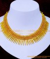 NLC1234 - Traditional Mullamottu Necklace Kerala Jewellery Online