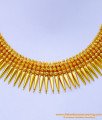 NLC1234 - Traditional Mullamottu Necklace Kerala Jewellery Online