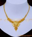 NLC1246 - Gold Plated Simple Gold Necklace Designs for Women