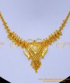 NLC1246 - Gold Plated Simple Gold Necklace Designs for Women